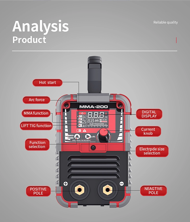 MMA99-200t Multi-Function Welding Machines Sales at Home and Abroad Welders